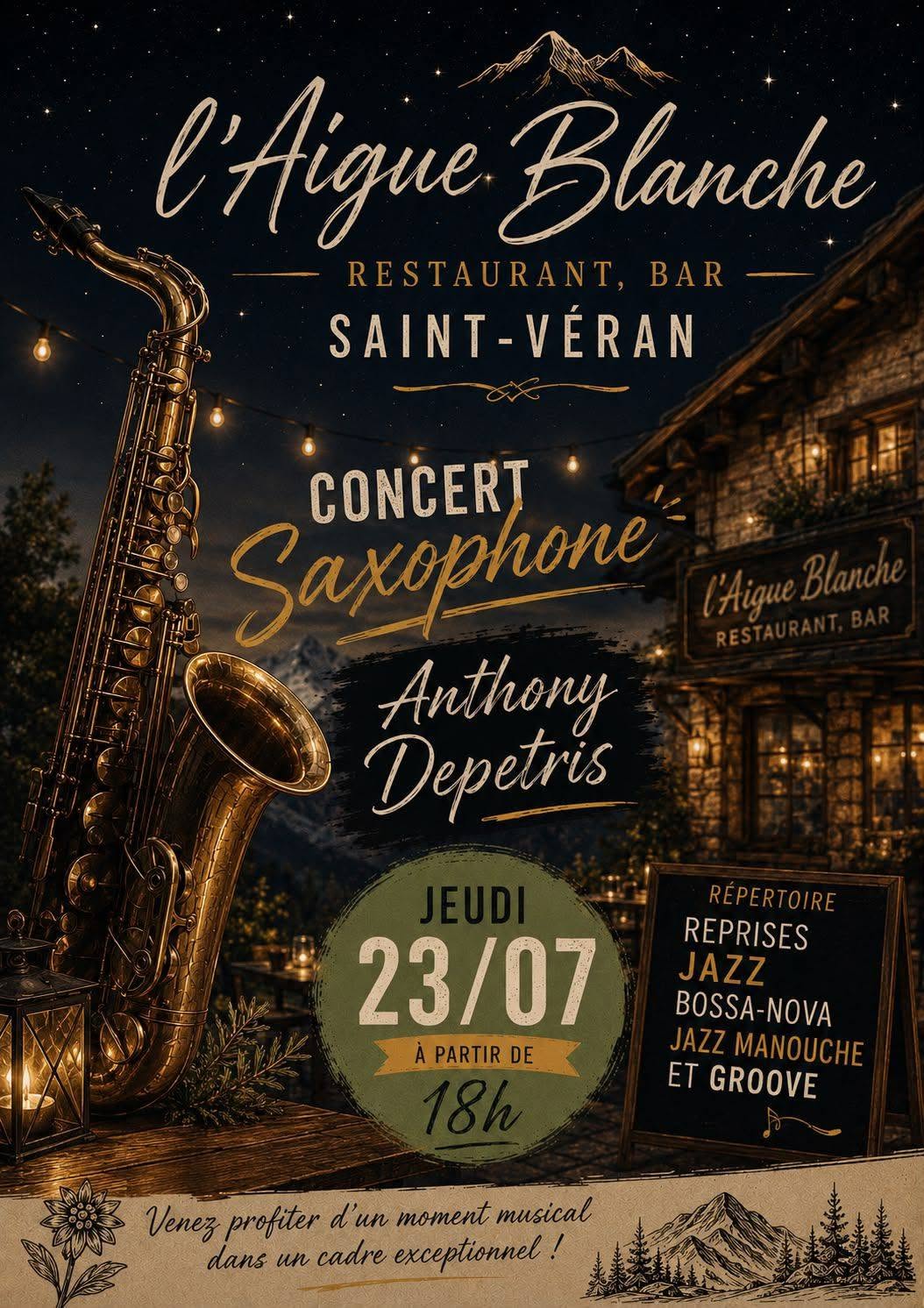 affiche concert aigue blanche